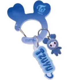 TWICE LOVELYS アクリルカラビナフロッキーマスコット　ツウィ