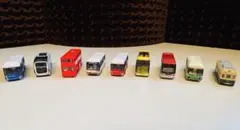 トミカミニカー いろいろなバスと路面電車9台セット