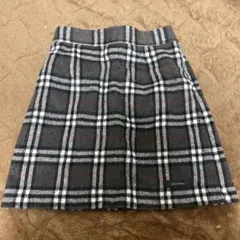 チェックスカート　韓国　gogosing