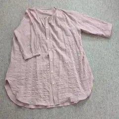 HEART MARKET ピンク 七分袖シャツ FREE