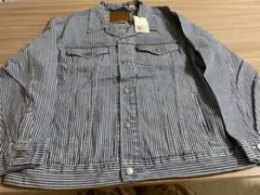 リーバイス ワークウェア ヒッコリー デニムジャケット 古着