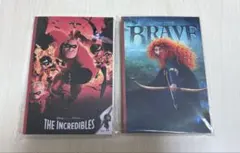 ピクサー ハッピーくじ H賞ポストカードブック 2点セット