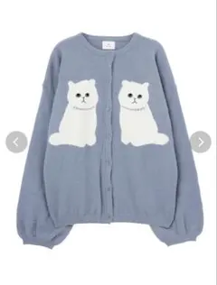 merry jenny cat×catカーディガン