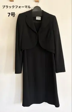 礼服・フォーマル　ジャケットとワンピースセット7号