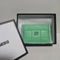 DSQUARED2 ミントグリーン カードケース