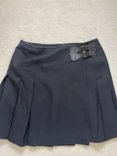 プリーツ ミニスカート