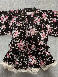 浴衣　甚平　女の子　100cm