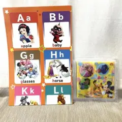 新品　ディズニー英語　お風呂でABCポスター＆ABCえほん