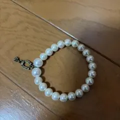 ホワイトパール ビーズブレスレット