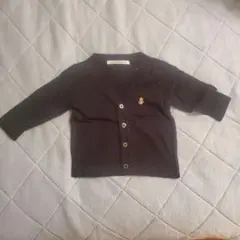 値下げしました❗familiar ネイビー カーディガン 70