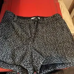 LOWRYS FARM 幾何学模様ショートパンツ