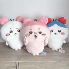 ちいかわ カニカチューシャ BIGぬいぐるみ 古本屋 ハチワレ