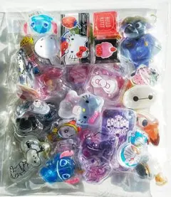 おすそ分け ランダム 45枚 ボンボンドロップシール 3Dシール 立体シール