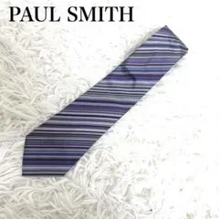 【美品】paul smith ポールスミス マルチストライプ　ネクタイ