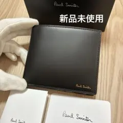 ★新品未使用★ポールスミス　財布　折り財布　ブラック