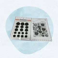 デコレーションシール　ローズ　2点セット