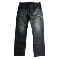 coating black denim archive 00s ワックス加工 00s Archive coating fade skinny denim - メルカリ