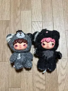 Hirono Road Journal シリーズ ぬいぐるみペンダント2点セット - メルカリ