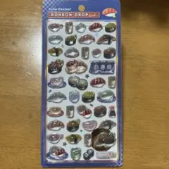 【正規品】寿司　日本　すし　ボンボンドロップシール　和柄　シール帳　プチドロ