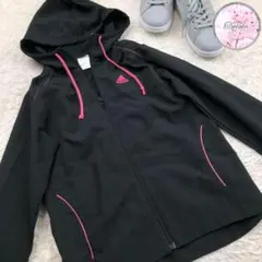 【薄手のシンプルパーカー！】adidas アディダス M　ウィンドブレーカー