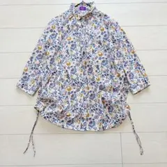 新品タグ付き 高島縮 扇 スタンドカラーシャツ SOUSOU - メルカリ
