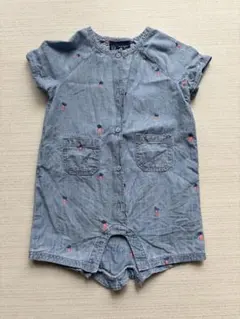 GAP ピーターラビット　柄ロンパース