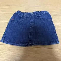 子供用デニムスカート