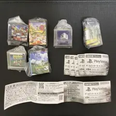 Play Station ゲームパッケージ ミニチュアチャーム6点セット