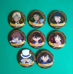 名探偵コナン トレーディング缶バッジ 全8種セット