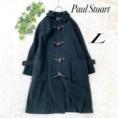 Paul Stuart ポールスチュアート ダッフルコート ロング 濃紺 9号