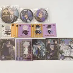 【ツイステ】アズール まとめ売り 缶バッジ メタカ ステッカー