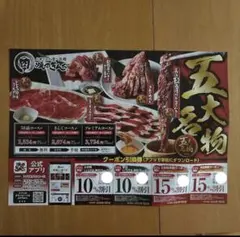 焼肉きんぐ クーポン 15%割引 10%割引のサムネイル