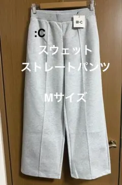 UNIQLO :C スウェットストレートパンツ Mサイズ グレー