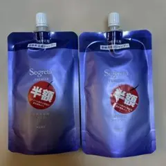 【新品未開封】セグレタプレミア凝縮美容液シャンプーつめかえ用　150ml 2袋のサムネイル