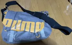 PUMA ショルダーバッグ グレー オレンジのサムネイル