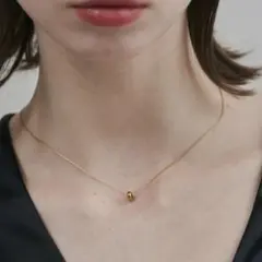 【ciite'】ミニモチーフネックレス サージカルステンレスゴールドのサムネイル