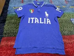 Polo Ralph LaurenラルフローレンイタリアポロシャツMビッグポニー