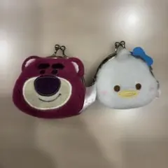 ディズニー がま口コインケース 2個セット