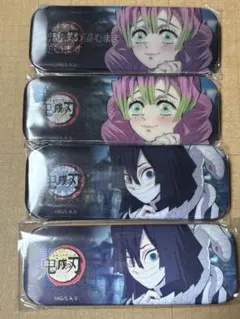 鬼滅の刃　ダイニング　お楽しみくじ　ロング缶バッジ　伊黒　蜜璃
