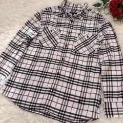 ✨美品✨バーバリーブラックレーベル シャツ 長袖 チェック