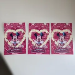 ミニーファンダーランド パルパルーザ グリーティングカード 全3種