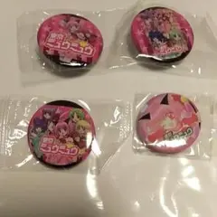 東京ミュウミュウ 缶バッジ アニメ版3種 原作版1種