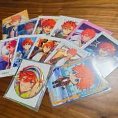 【新品未使用】明星スバル　バッジ・カード セット　あんさんぶるスターズ！！