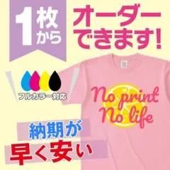 オリジナルTシャツ 作成 オーダーメイド プリント 印刷 オリジナル 製作