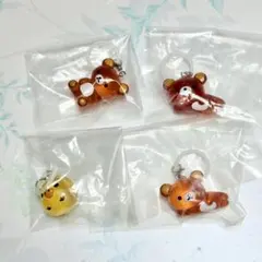 リラックマ　めじるしアクセサリー クリアマスコットチャーム