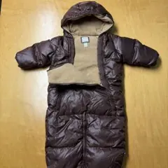 GAP baby　防寒着 フード付ジャンプスーツ ダウンロンパース 70cm