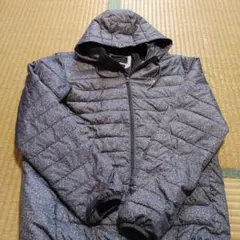【美品】QUIKSILVER グレーダウンジャケットのサムネイル