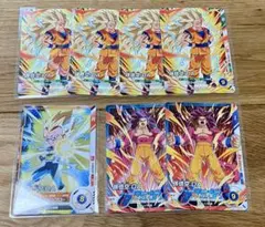 最強ジャンプ付録　ドラゴンボールスーパーダイバーズ　ベジータ　孫悟空　DA 7枚