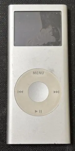 ジャンク】iPod nano 第2世代 2GB シルバー A1199 - メルカリ