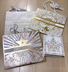 CHRISTIAN DIOR ギフト用ショッピングバッグ 4点セット
